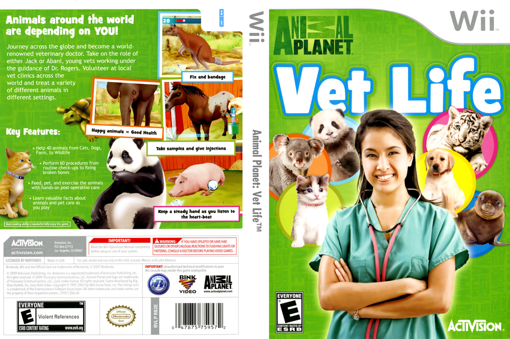 Animal Planet - Vet Life (Wii) (gamerip) (2009) MP3 Animal Planet - Vet Life (Wii) (gamerip) (2009) MP3
